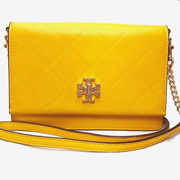Tory Burch yellow leather bag crossbody bag